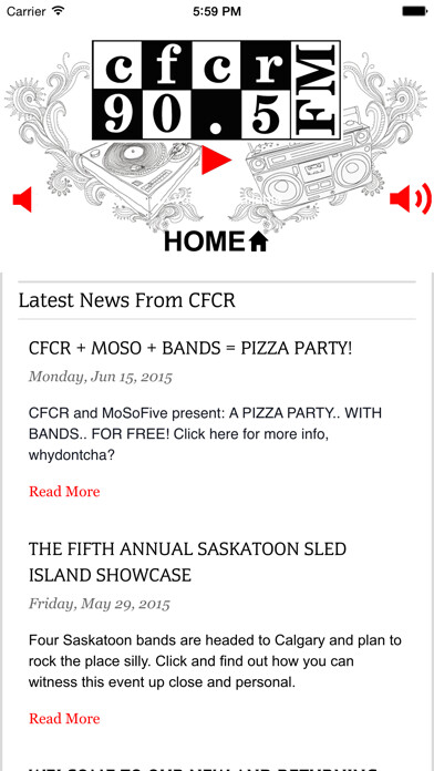 Emulate iPhone app CFCR 90.5FM Saskatoon Radio using MyAndroid Emulate iPhone app CFCR 90.5FM Saskatoon Radio using MyAndroid