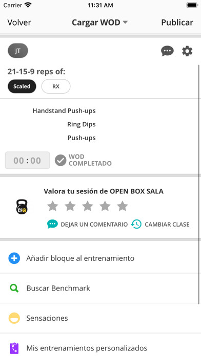 Emulate iPhone app CFDNT Crossfit using MyAndroid Emulate iPhone app CFDNT Crossfit using MyAndroid