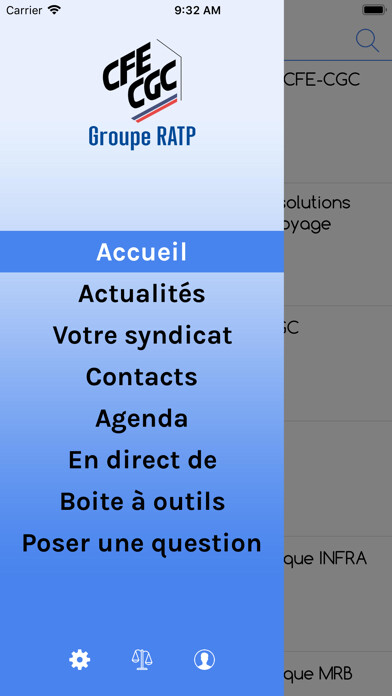 Emulate iPhone app CFE-CGC Groupe RATP using MyAndroid Emulate iPhone app CFE-CGC Groupe RATP using MyAndroid