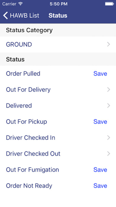 Emulate iPhone app CFI QC & HAWB Reader using MyAndroid