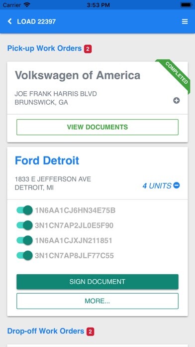 Emulate iPhone app CFY Trucking EPOD using MyAndroid Emulate iPhone app CFY Trucking EPOD using MyAndroid