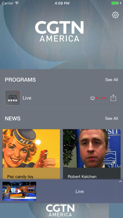 Emulate iPhone app CGTN America using MyAndroid Emulate iPhone app CGTN America using MyAndroid