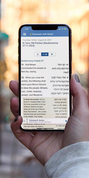 Emulate iPhone app Chabad.org Daily Torah Study using MyAndroid Emulate iPhone app Chabad.org Daily Torah Study using MyAndroid
