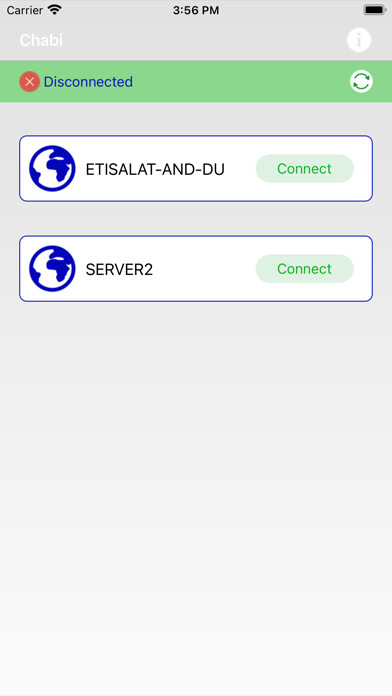 Emulate iPhone app CHABI VPN using MyAndroid Emulate iPhone app CHABI VPN using MyAndroid