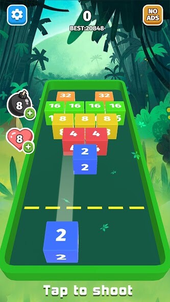 Run android online APK Chain Block : 2048  Merge Game from MyAndroid or emulate Chain Block : 2048  Merge Game using MyAndroid