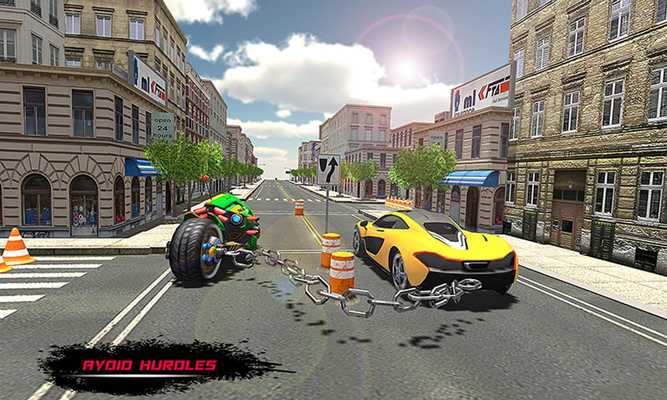 Emulate Android APK Chained Bikes 3D: Sci fi Moto Rider