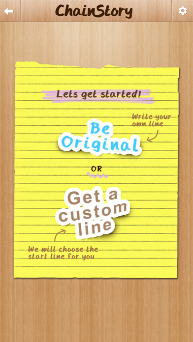 Emulate iPhone app ChainStory - the finish line using MyAndroid Emulate iPhone app ChainStory - the finish line using MyAndroid