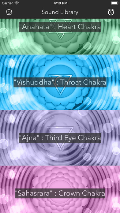 Emulate iPhone app Chakra Balance Meditations using MyAndroid Emulate iPhone app Chakra Balance Meditations using MyAndroid