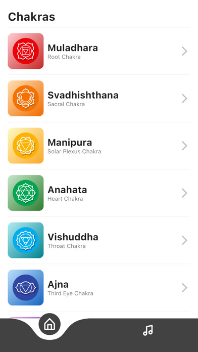 Emulate iPhone app Chakras - Meditation & Healing using MyAndroid Emulate iPhone app Chakras - Meditation & Healing using MyAndroid