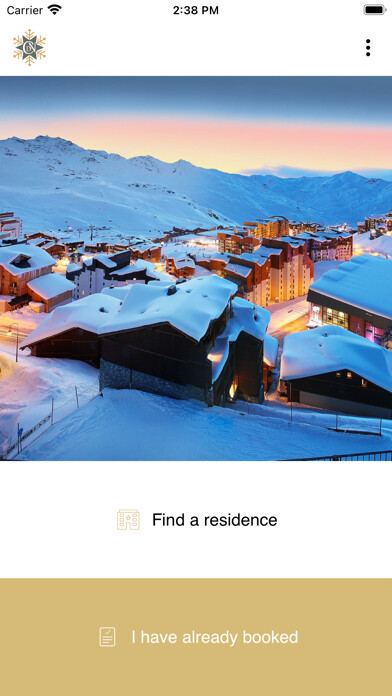Emulate iPhone app Chalet des Neiges Residences using MyAndroid