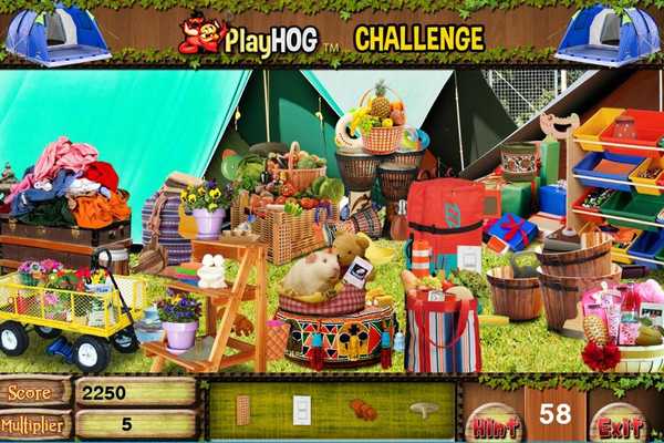 Emulate Android APK Challenge #222 Camp Out Free Hidden Objects Games