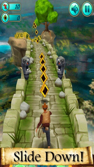Emulate iPhone app Challenge Temple Go using MyAndroid