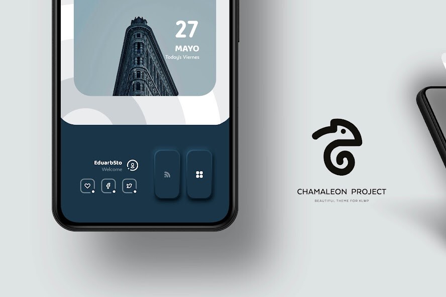 Run android online APK Chamaleon Project for Klwp from MyAndroid or emulate Chamaleon Project for Klwp using MyAndroid