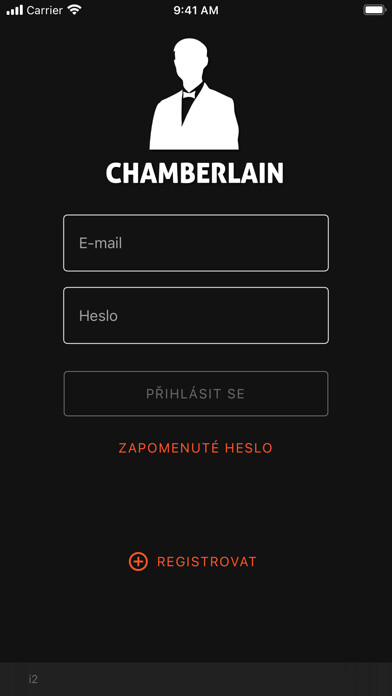 Emulate iPhone app Chamberlain - FM&S using MyAndroid
