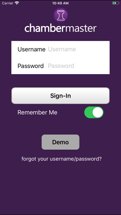 Emulate iPhone app ChamberMaster using MyAndroid