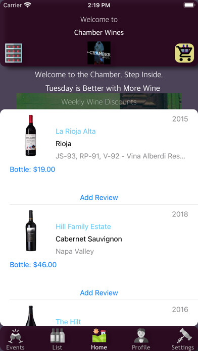Emulate iPhone app Chamber Wines using MyAndroid Emulate iPhone app Chamber Wines using MyAndroid
