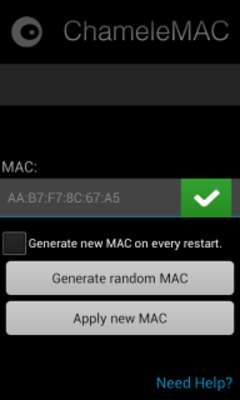 Emulate Android APK ChameleMAC - Change Wi-Fi MAC Emulate Android APK ChameleMAC - Change Wi-Fi MAC