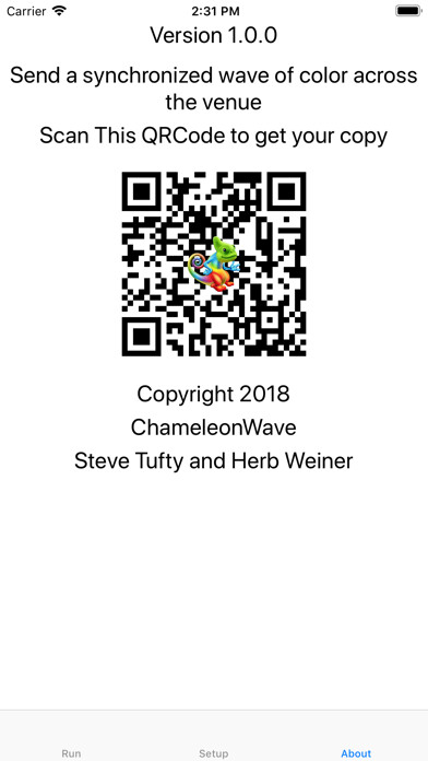 Emulate iPhone app Chameleon Wave using MyAndroid