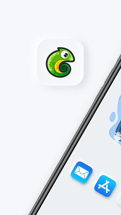 Emulate iPhone app Chameleon - Widget Wallpapers using MyAndroid