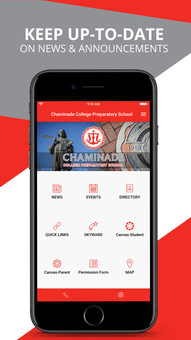 Emulate iPhone app Chaminade St. Louis using MyAndroid Emulate iPhone app Chaminade St. Louis using MyAndroid