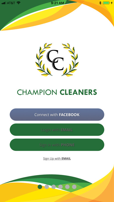 Emulate iPhone app Champion Cleaners - Birmingham using MyAndroid