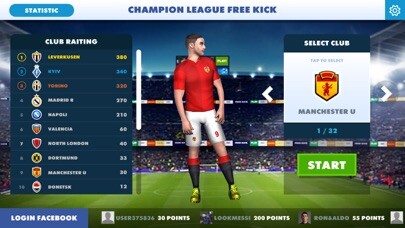 Emulate iPhone app Champions Free Kick League 17 using MyAndroid Emulate iPhone app Champions Free Kick League 17 using MyAndroid