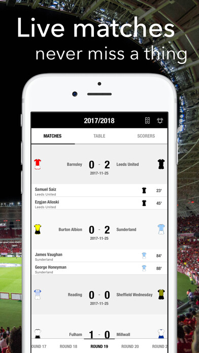 Emulate iPhone app Championship English Livescore using MyAndroid Emulate iPhone app Championship English Livescore using MyAndroid