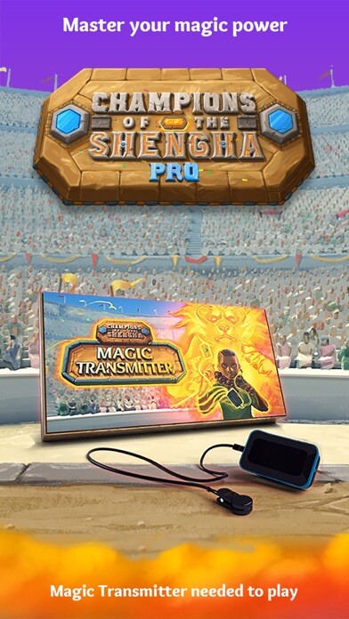 Emulate iPhone app Champions of the Shengha Pro using MyAndroid