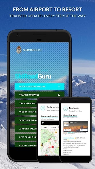 Run android online APK Chamrousse roads, transfers & flight updates from MyAndroid or emulate Chamrousse roads, transfers & flight updates using MyAndroid