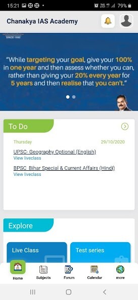 Run android online APK Chanakya IAS Academy from MyAndroid or emulate Chanakya IAS Academy using MyAndroid