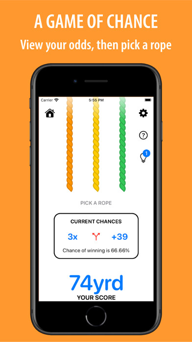 Emulate iPhone app Chance Rope using MyAndroid