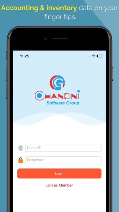 Emulate iPhone app Chandni Software using MyAndroid