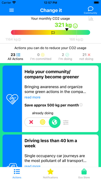 Emulate iPhone app Changeit - Climate Change using MyAndroid Emulate iPhone app Changeit - Climate Change using MyAndroid