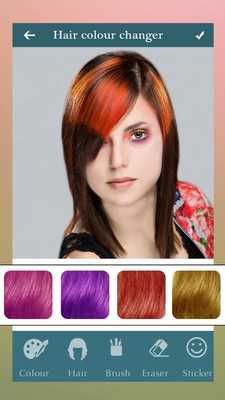 Emulate Android APK Changer Hair Color