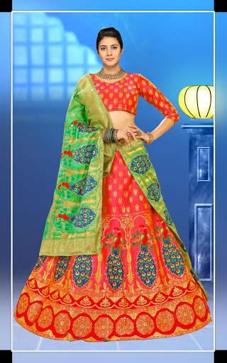 Emulate Android APK Chaniya Choli Photo Suit Editor