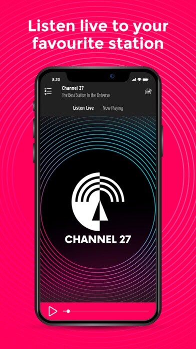Emulate iPhone app Channel 27 using MyAndroid