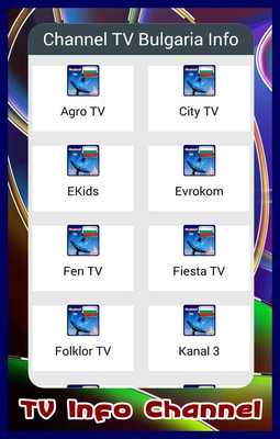 Emulate Android APK Channel TV Bulgaria Info