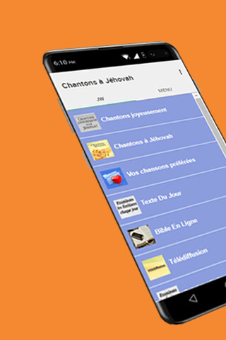 Run android online APK Chantons joyeusement Jéhovah from MyAndroid or emulate Chantons joyeusement Jéhovah using MyAndroid
