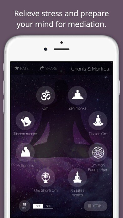 Emulate iPhone app Chants & Mantras - for meditation and deep relaxation using MyAndroid Emulate iPhone app Chants & Mantras - for meditation and deep relaxation using MyAndroid