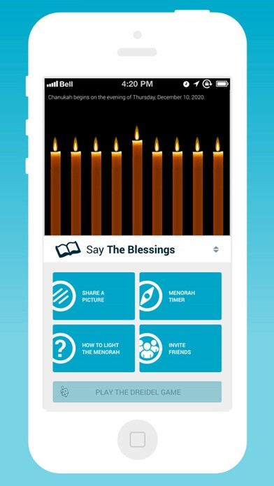 Emulate iPhone app Chanukah Guide App using MyAndroid Emulate iPhone app Chanukah Guide App using MyAndroid