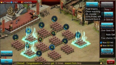 Emulate iPhone app Chaos of Three Kingdoms using MyAndroid Emulate iPhone app Chaos of Three Kingdoms using MyAndroid