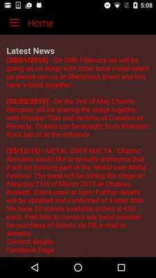 Emulate Android APK Chaotic Remains Band Emulate Android APK Chaotic Remains Band
