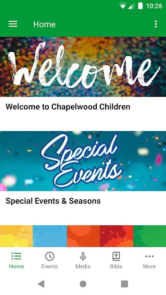 Emulate iPhone app Chapelwood Children using MyAndroid Emulate iPhone app Chapelwood Children using MyAndroid