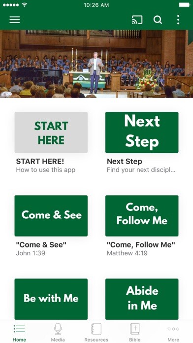 Emulate iPhone app Chapelwood Discipleship using MyAndroid Emulate iPhone app Chapelwood Discipleship using MyAndroid