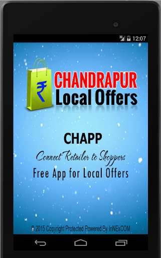 Run android online APK CHAPP(Chandrapur Local Offers) from MyAndroid or emulate CHAPP(Chandrapur Local Offers) using MyAndroid