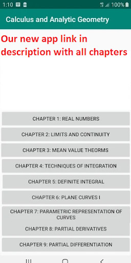 Emulate Android APK Chapter 2 - Calculus And Analytic Geometry B.Sc 1 Emulate Android APK Chapter 2 - Calculus And Analytic Geometry B.Sc 1