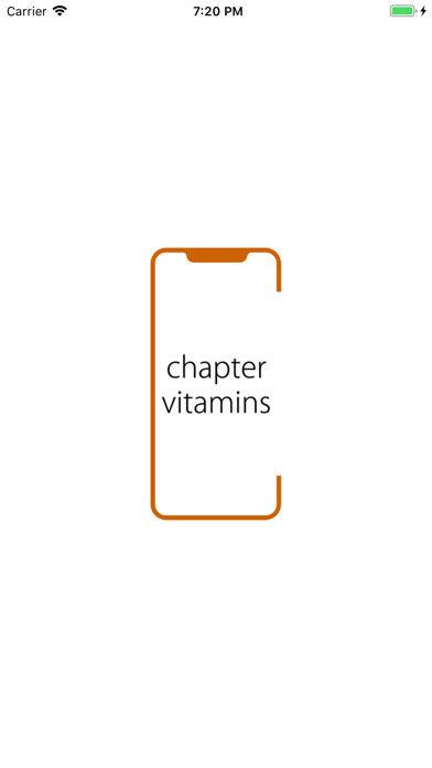 Emulate iPhone app ChapterVitamins using MyAndroid