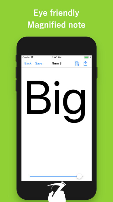 Emulate iPhone app Character expansion memo using MyAndroid Emulate iPhone app Character expansion memo using MyAndroid