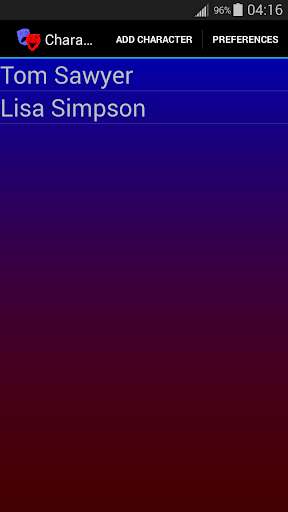 Run android online APK Characters (Ad Supported) from MyAndroid or emulate Characters (Ad Supported) using MyAndroid