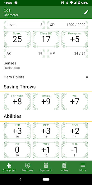 Run android online APK Character Sheet for any RPG from MyAndroid or emulate Character Sheet for any RPG using MyAndroid